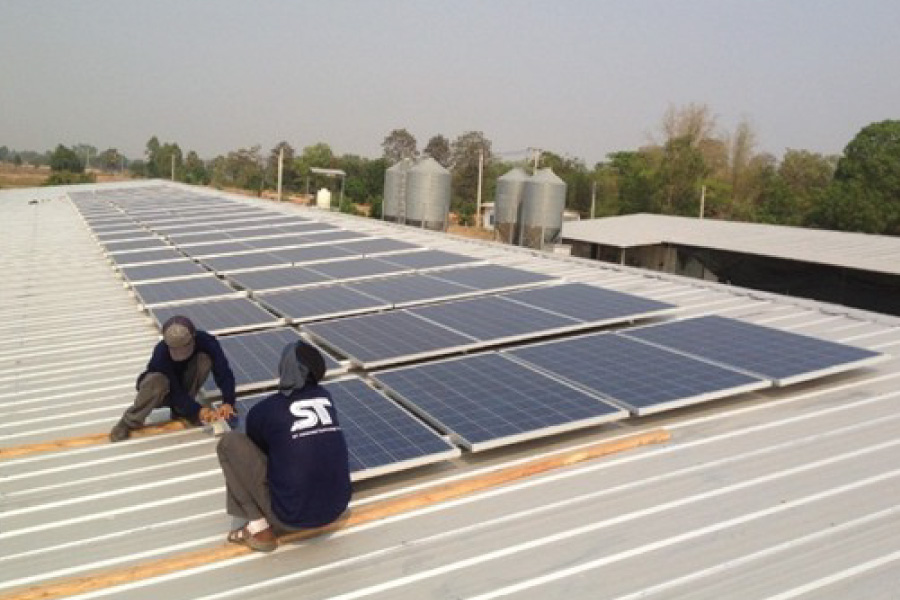 Solar Roof Top ฟาร์มไก่